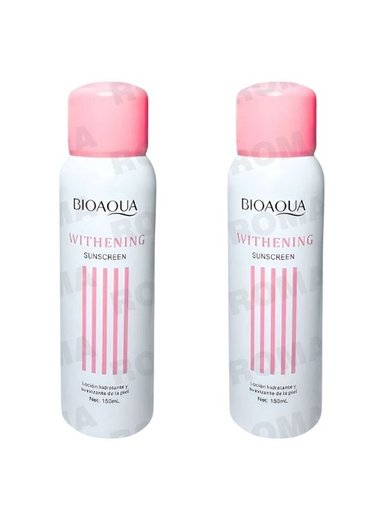 PACK 2 BLOQUEADOR BLANQUEADOR SPRAY 150ML BIOAQUA