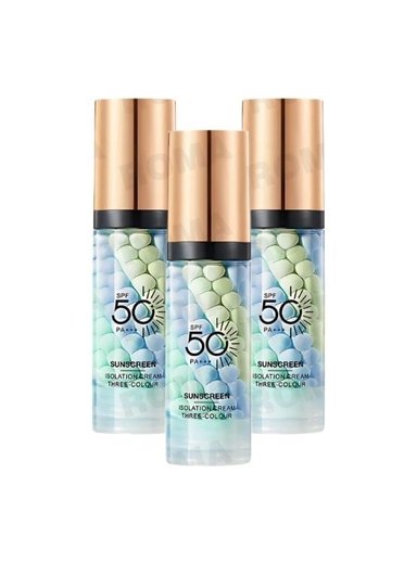 PACK 3 BLOQUEADOR SOLAR MULTICOLOR 40G BIOAQUA