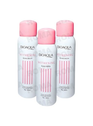 PACK 3 BLOQUEADOR BLANQUEADOR SPRAY 150ML BIOAQUA