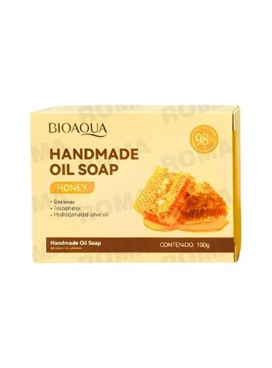 JABÓN EN BARRA DE MIEL BIOAQUA 100G