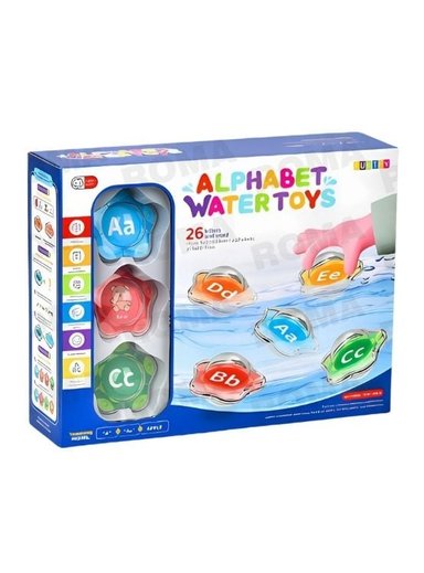 JUGUETE DE BAÑO ALFABETO