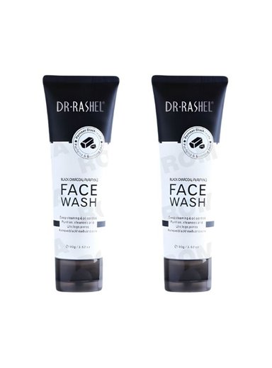 PACK 2 LIMPIADOR FACIAL CARBÓN ACTIVADO 100G DR RASHEL