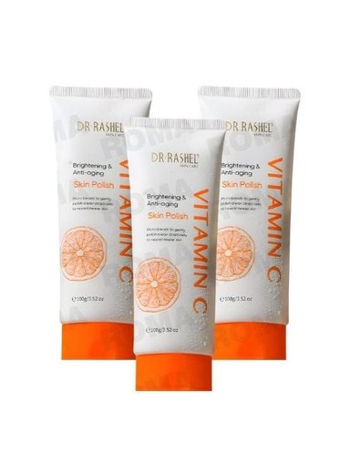 PACK 3 ESMALTE FACIAL SKIN POLISH VITAMINA C 100G DR RASHEL