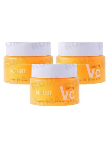 PACK 3 BÁLSAMO LIMPIADOR FACIAL VITAMINA C 100G DR RASHEL