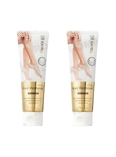 PACK 2 CREMA DEPILATORIA CORPORAL ALOE VERA Y VITAMINA E 100G DR RASHEL