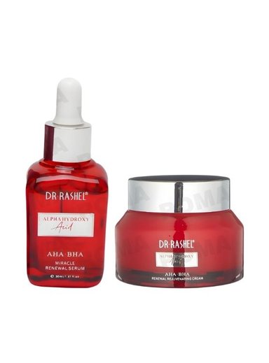 SET FACIAL ALPHA HYDROXY ACID SERUM Y CREMA DR RASHEL