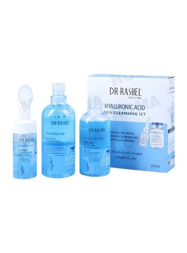 SET LIMPIEZA FACIAL ÁCIDO HIALURÓNICO DR RASHEL