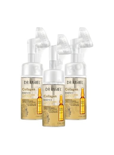 PACK 3 ESPUMA FACIAL COLÁGENO 125ML DR RASHEL