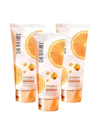 PACK 3 GEL LIMPIADORA FACIAL VITAMINA C 80G DR RASHEL