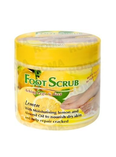EXFOLIANTE PARA PIES LIMÓN 500G WOKALI