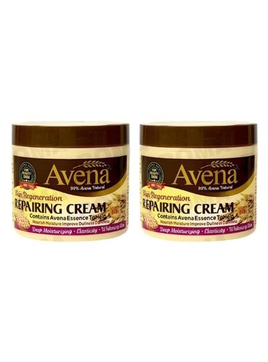 PACK 2 CREMA FACIAL HIDRATANTE AVENA 115G WOKALI