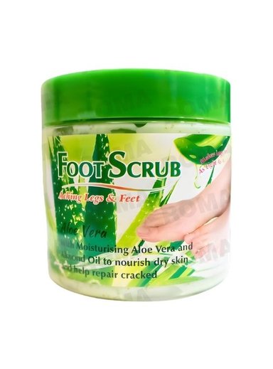 EXFOLIANTE PARA PIES ALOE VERA 500G WOKALI
