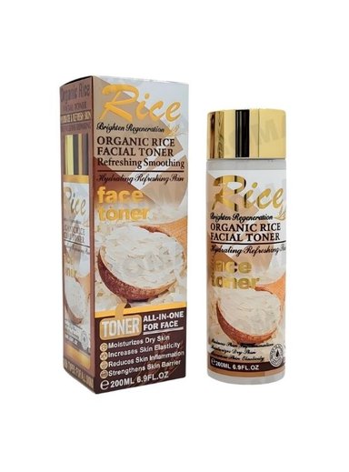 TÓNICO FACIAL EN GEL ARROZ 200ML WOKALI
