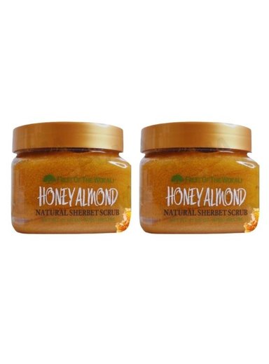 PACK 2 EXFOLIANTE CORPORAL HONEY ALMOND 600G WOKALI