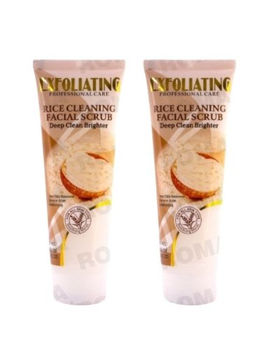 PACK 2 EXFOLIANTE FACIAL EN GEL ARROZ 120ML WOKALI