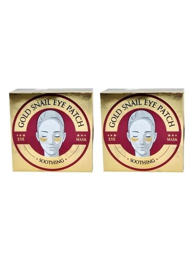 PACK 2 MASCARILLA PARA OJOS GOLD COLÁGENO 60UND WOKALI