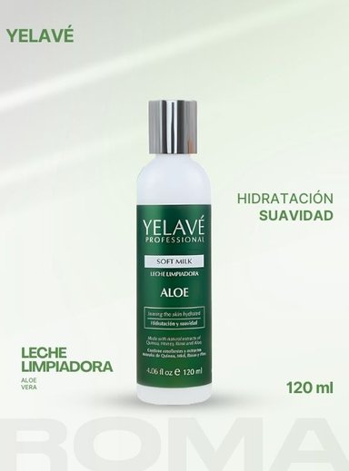 SOFT MILK ALOE 120ML YELAVÉ