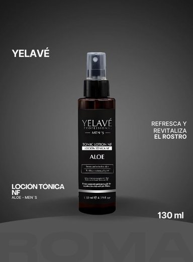 LOCIÓN TÓNICA NF ALOE MEN`S 130ML YELAVÉ