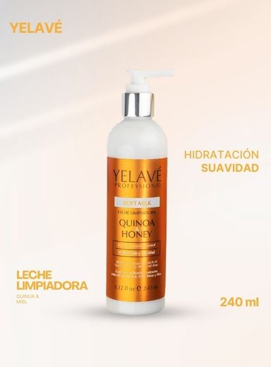 SOFT MILK QUINOA Y HONEY 240ML YELAVÉ