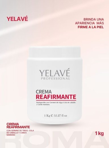 CREMA REAFIRMANTE 1KG YELAVÉ