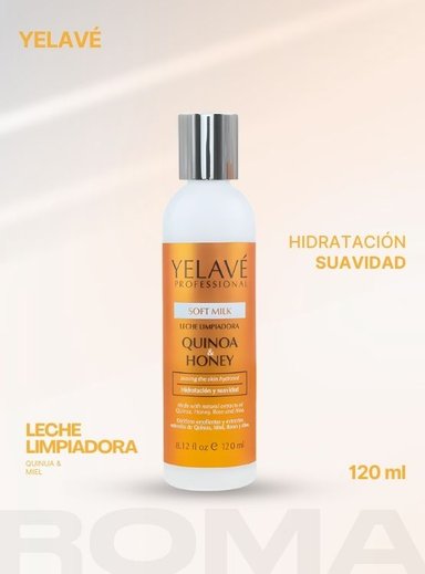 SOFT MILK QUINOA Y HONEY 120ML YELAVÉ