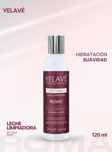 SOFT MILK DE ROSAS 120ML YELAVÉ