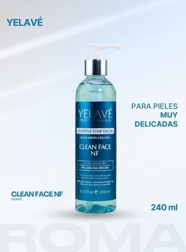 CLEAN FACE NF 240ML YELAVÉ