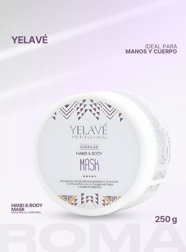 HAND Y BODY MASK 250G YELAVÉ