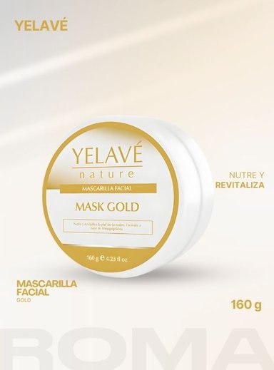 MASK GOLD 160G YELAVÉ