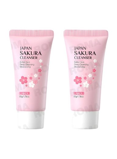 PACK 2 CLEANSER JAPAN SAKURA 50G LAIKOU