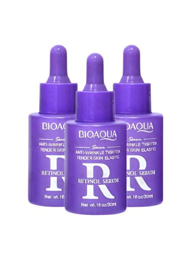 PACK 3 SÉRUM FACIAL RETINOL LILA 30ML BIOAQUA