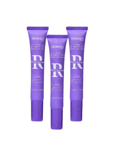 PACK 3 CONTORNO DE OJOS RETINOL LILA 20G BIOAQUA