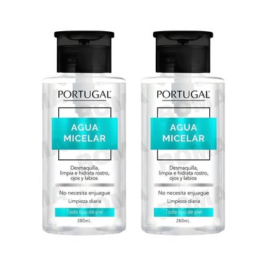PACK 2 AGUA MICELAR 280ML PORTUGAL - 1