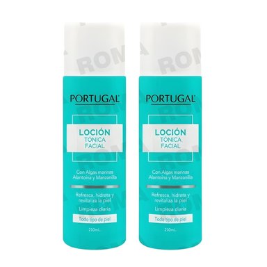 PACK 2 LOCIÓN TÓNICA FACIAL 210ML PORTUGAL