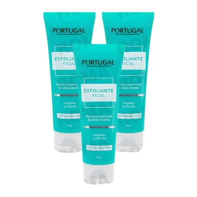 PACK 3 EXFOLIANTE FACIAL 110G PORTUGAL