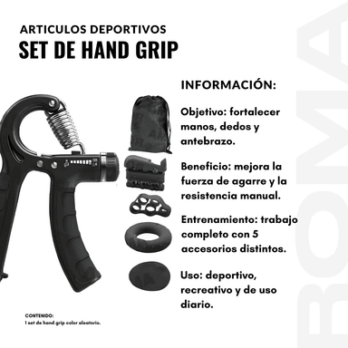 SET DE HAND GRIP EJERCITADOR DE MANO - 2