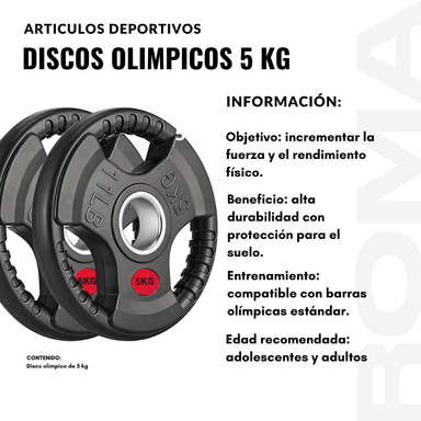 DISCO OLIMPICO 5 KG - 2