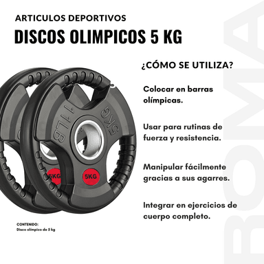 DISCO OLIMPICO 5 KG - 3