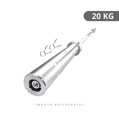 BARRA RECTA OLÍMPICA 20 KG - 1