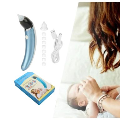 ASPIRADOR NASAL ELÉCTRICO PORTÁTIL RECARGABLE PARA BEBÉ NIÑO