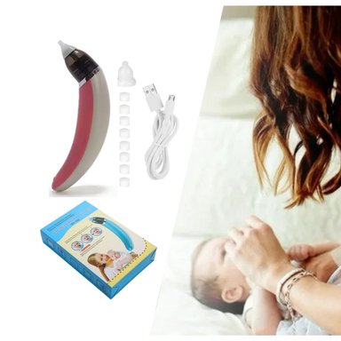 ASPIRADOR NASAL ELÉCTRICO PARA BEBÉ NIÑA
