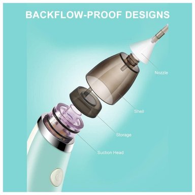 ASPIRADOR NASAL ELÉCTRICO PORTÁTIL PARA BEBÉ - 4