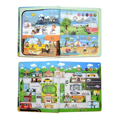 LIBRO MUSICAL CONOCIENDO NUEVAS PALABRAS ESPAÑOL Y INGLÉS - 2