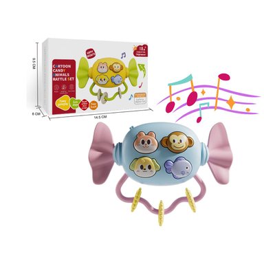 SONAJERO INTERACTIVO CARAMELO MUSICAL PARA BEBÉ