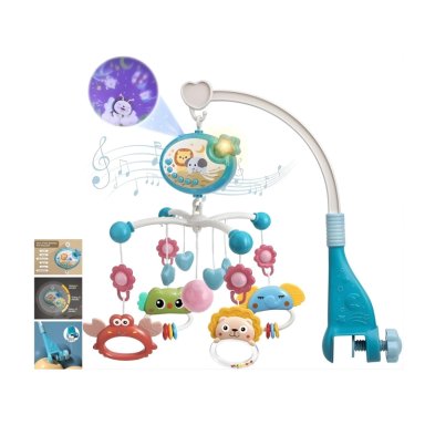 Móvil Musical Proyector con Temporizador Automático para Bebé Niño