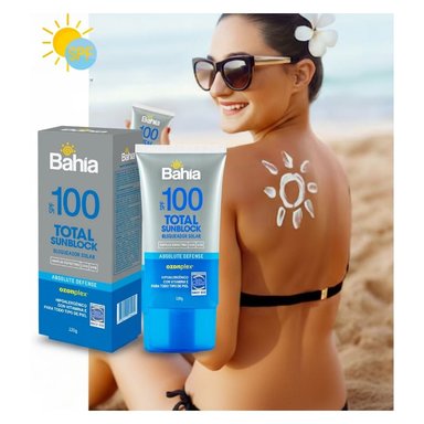 BAHÍA TOTAL DEFENSE SPF100 – PROTECCIÓN SOLAR 120GR - 1