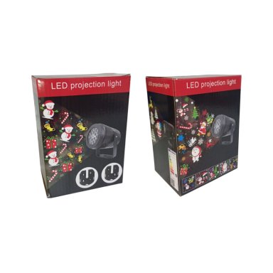 PROYECTOR NAVIDEÑO LUCES LED MULTICOLOR PARA EXTERIOR E INTERIOR - 5