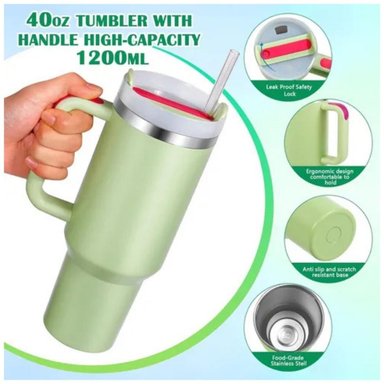 VASO TÉRMICO 40OZ DISEÑO BRAINROT MEME TRALALERO 1200ML CON ASA Y SORBETE - 7