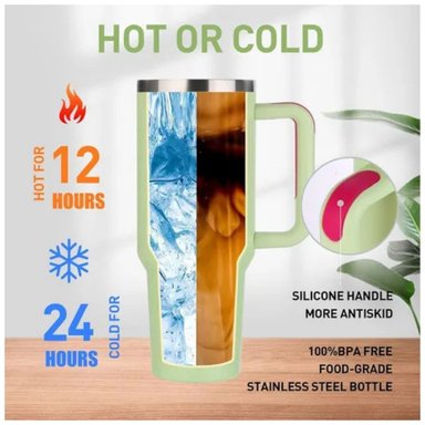 VASO TÉRMICO 40OZ DISEÑO BRAINROT MEME TRALALERO 1200ML CON ASA Y SORBETE - 8
