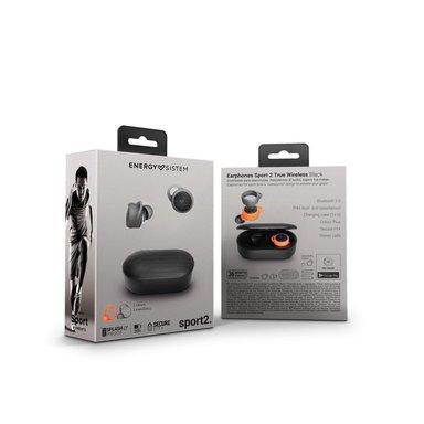 EARPHONES SPORT 2 TRUE WIRELESS NEGRO - 2